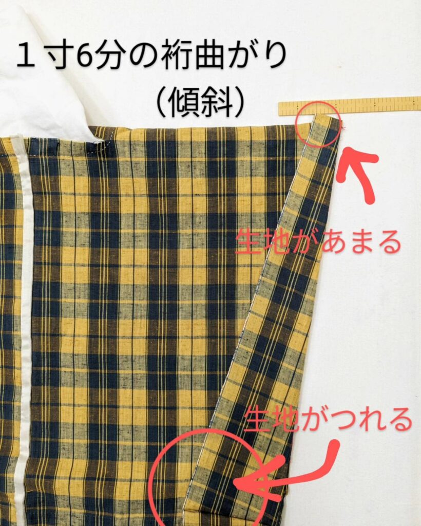 裄曲りの考察